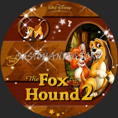 The Fox And The Hound 2 dvd label