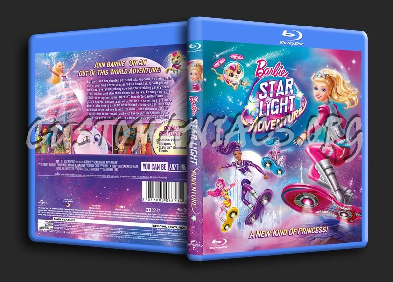 Barbie Star Light Adventure blu-ray cover