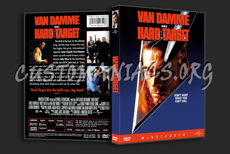 Hard Target dvd cover
