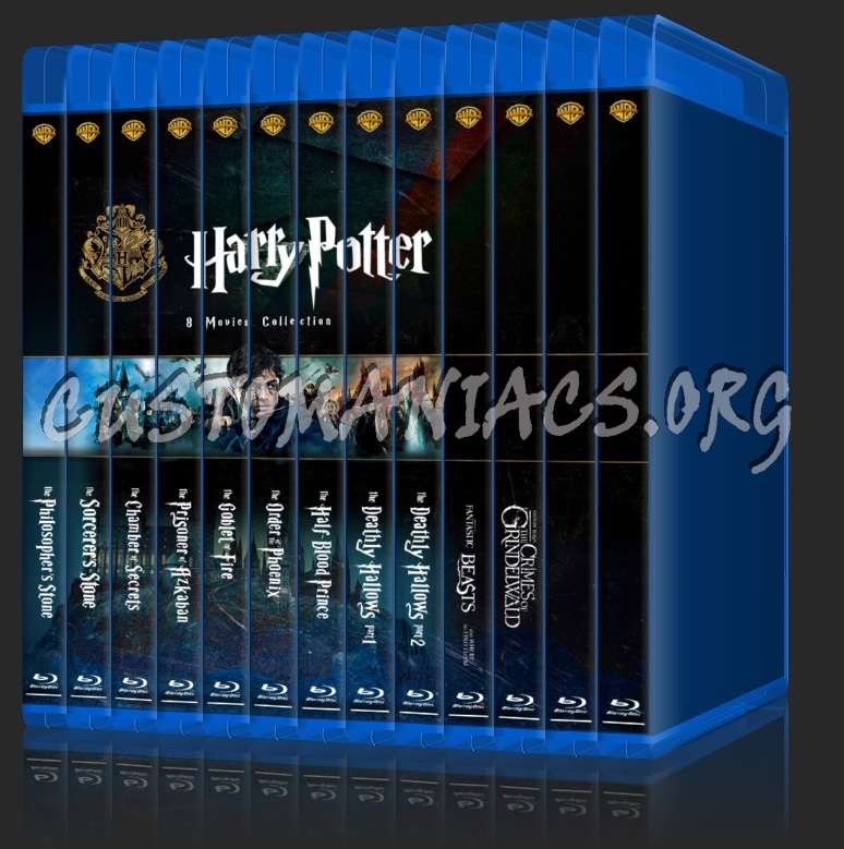 Harry Potter Collection (2001-2011) blu-ray cover