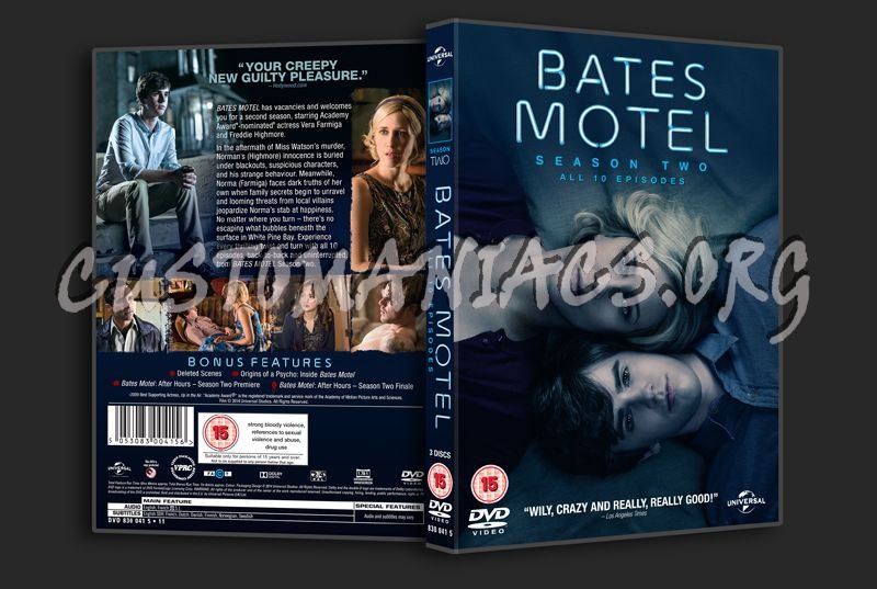 Bates Motel Season 2 dvd cover