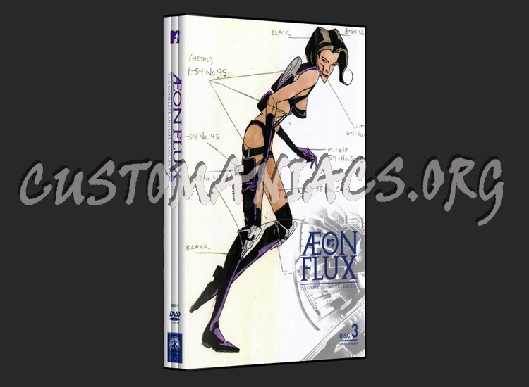 Aeon Flux Complete Animated Collection dvd cover