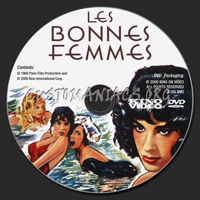 Les Bonnes Femmes dvd label