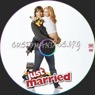 Just Married dvd label