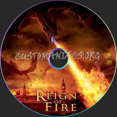 Reign of Fire dvd label