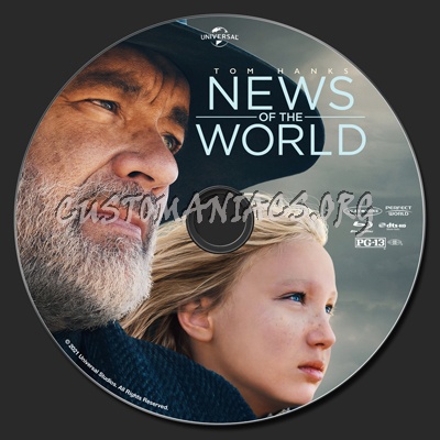 News Of The World blu-ray label