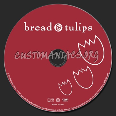 Bread and Tulips dvd label