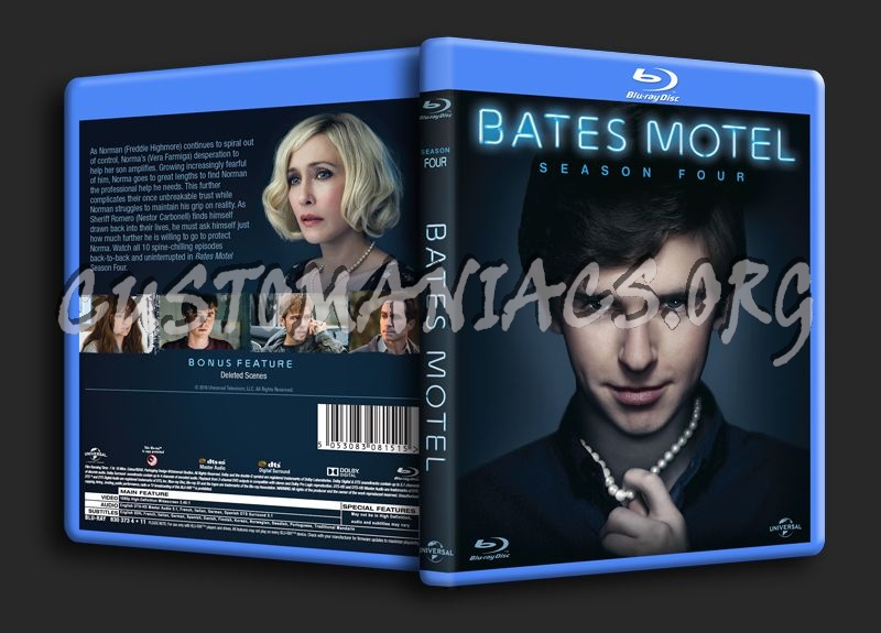 Bates Motel Season 4 blu-ray cover
