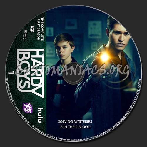 The Hardy Boys Season 1 dvd label