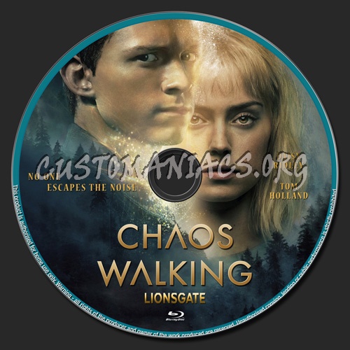 Chaos Walking blu-ray label