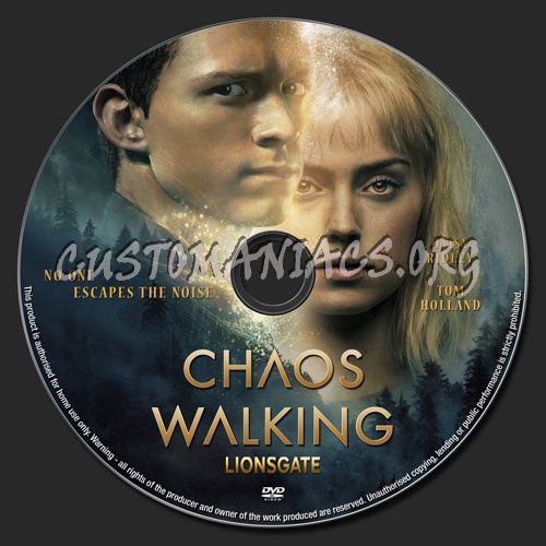 Chaos Walking dvd label