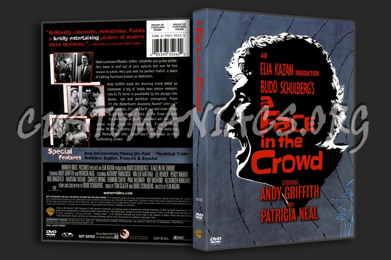 A Face in the Crowd dvd cover