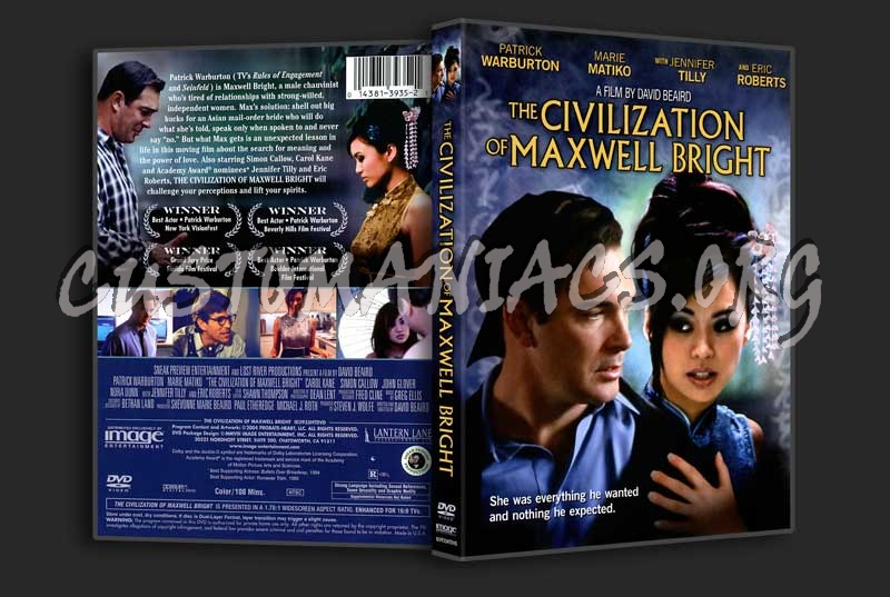 The Civilization of Maxwell Bright dvd cover