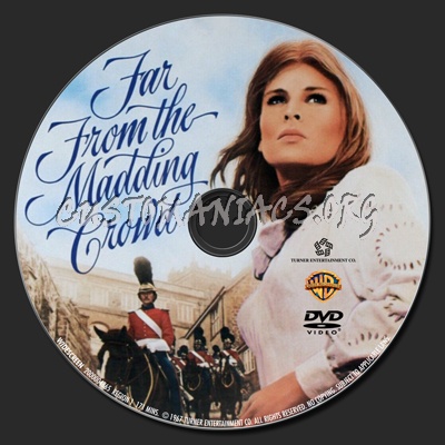 Far from the Madding Crowd (1967) dvd label