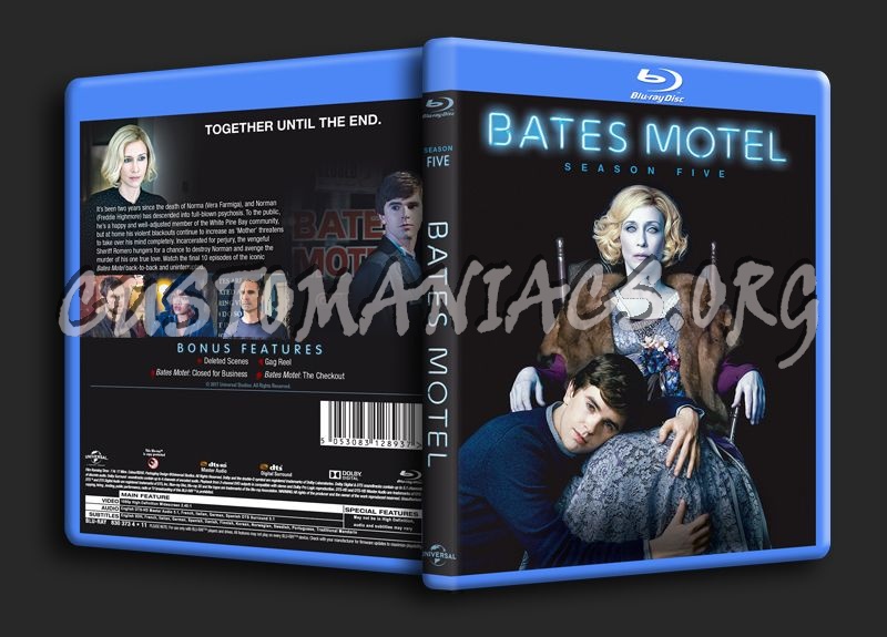 Bates Motel Season 5 blu-ray cover