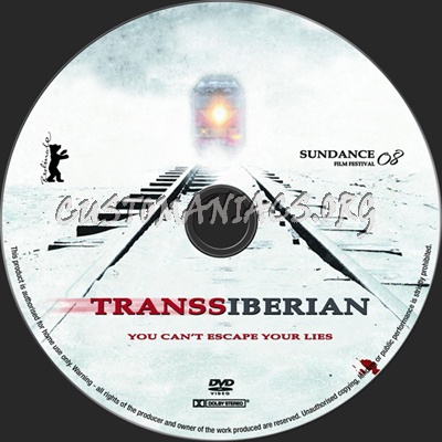 Transsiberian dvd label
