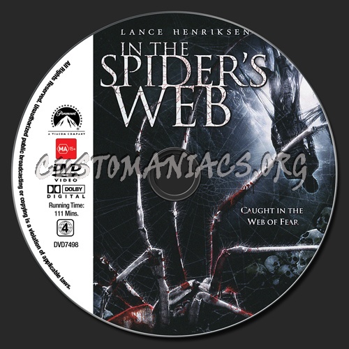In The Spiders Web dvd label
