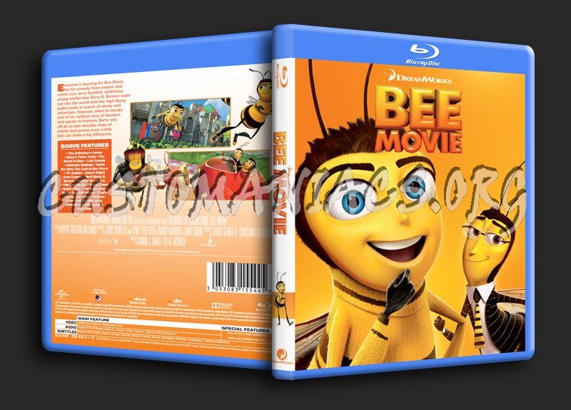 Bee Movie blu-ray cover