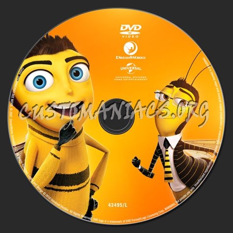 Bee Movie dvd label