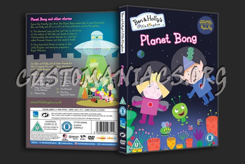 Ben & Holly's Little Kingdom Planet Bong dvd cover