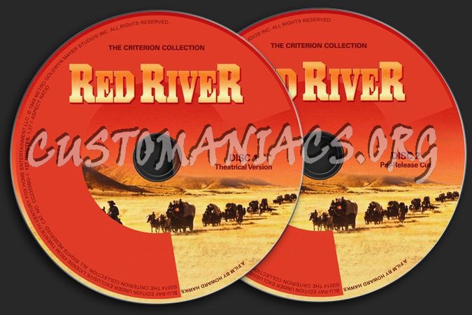 709 - Red River dvd label