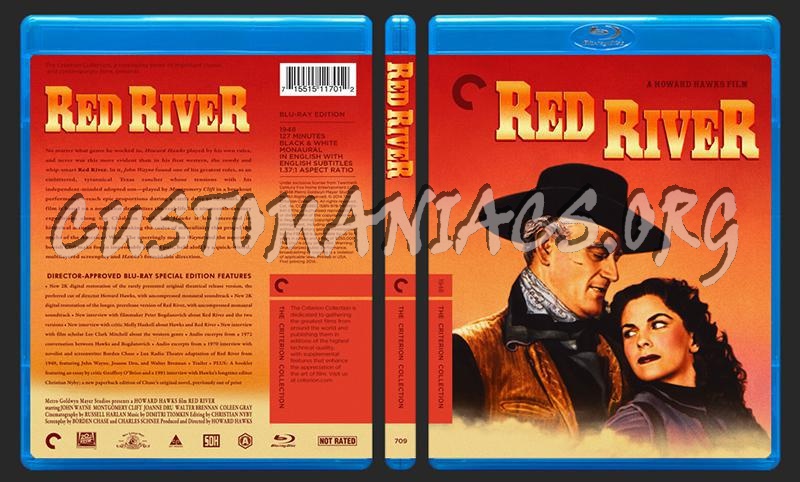 709 - Red River blu-ray cover