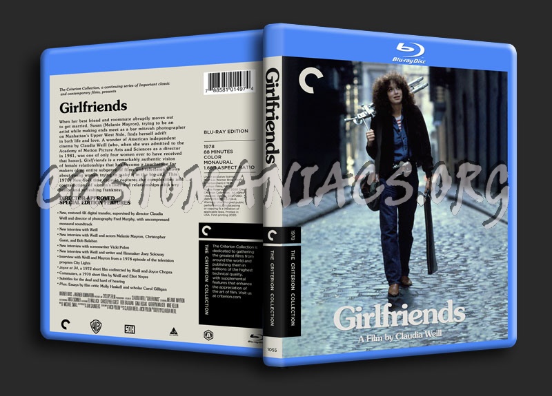 1055 - Girlfriends (1978) blu-ray cover