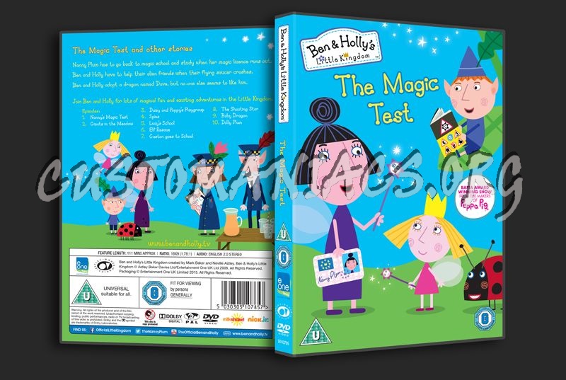 Ben & Holly's Little Kingdom The Magic Test dvd cover