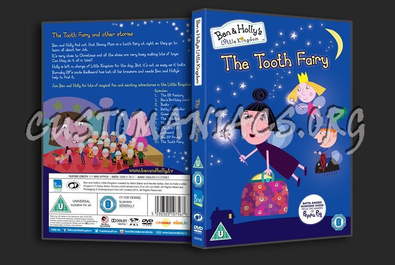 Ben & Holly's Little Kingdom The Tooth Fairy dvd cover
