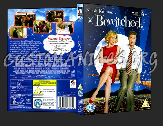 Bewitched dvd cover