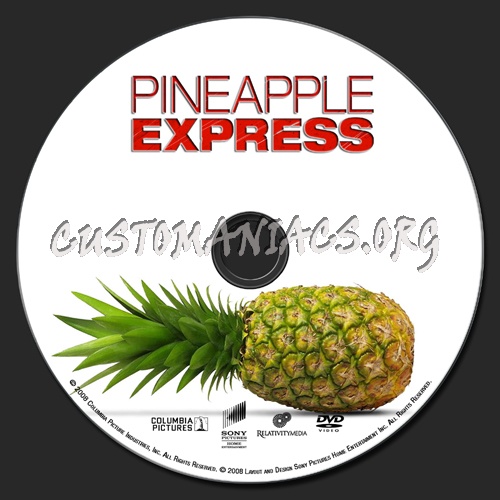 Pineapple Express dvd label