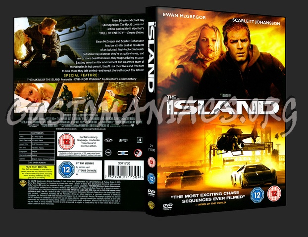 The Island dvd cover