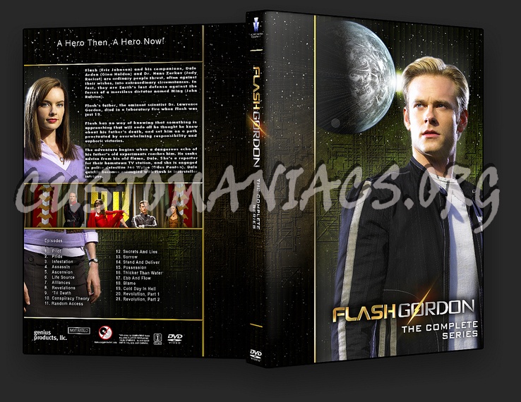 Flash Gordon (2007) - TV Collection dvd cover