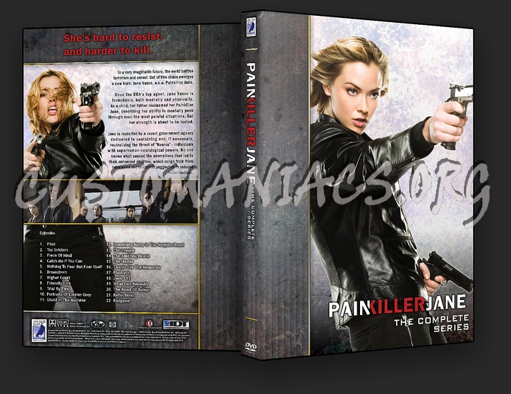 Painkiller Jane - TV Collection dvd cover
