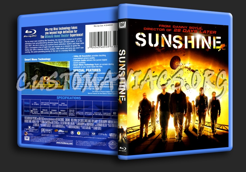 Sunshine blu-ray cover