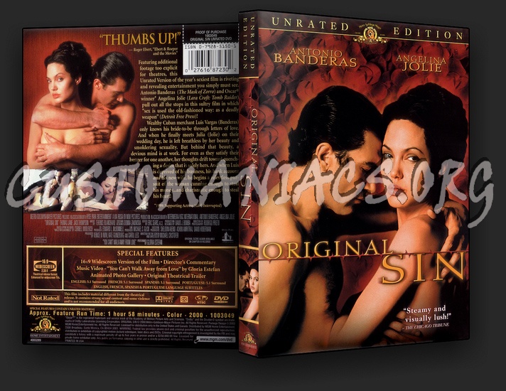 Original Sin dvd cover