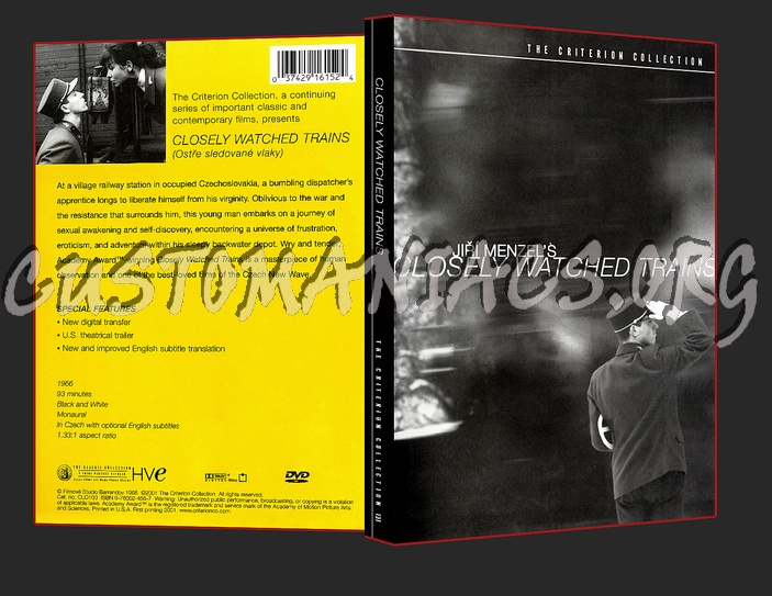 131 - Closely Watched Trains dvd cover