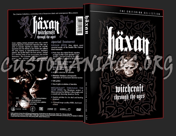 134 - Haxan dvd cover