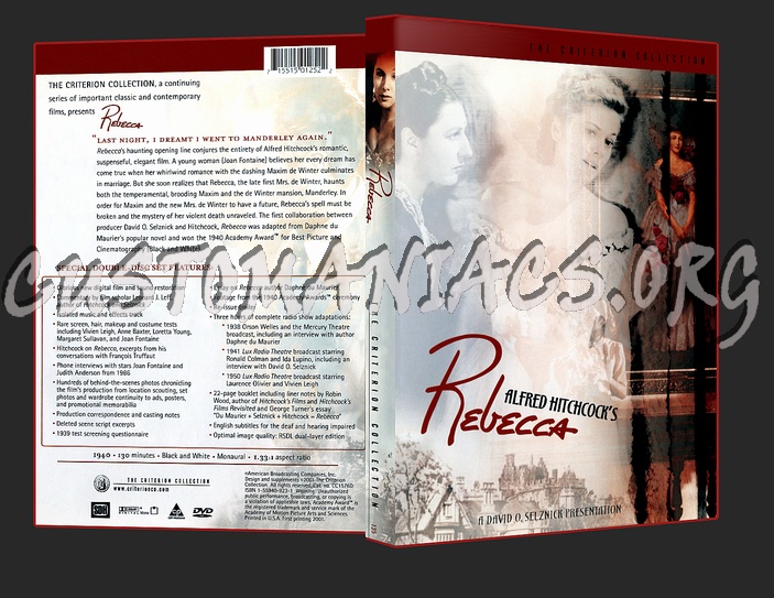 135 - Rebecca dvd cover