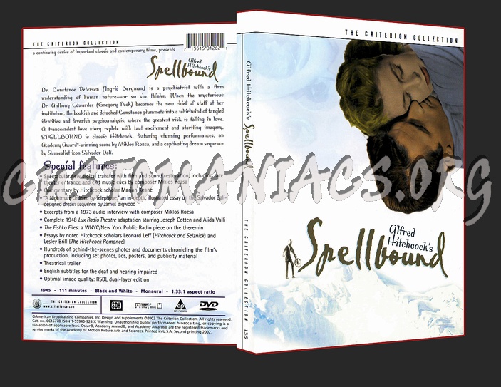 136 - Spellbound dvd cover