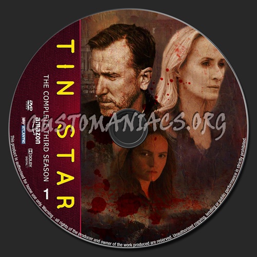 Tin Star Season 3 dvd label