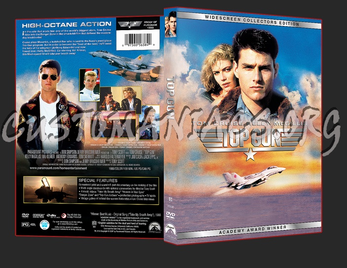 Top Gun dvd cover