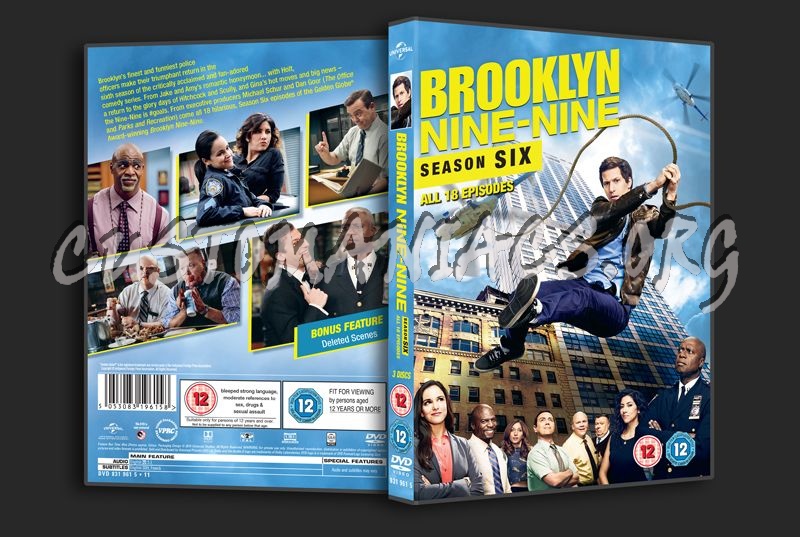Brooklyn Nine-Nine Season 6 dvd cover