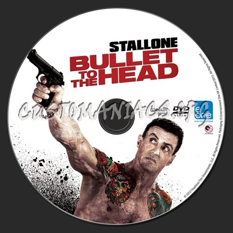 Bullet to the Head dvd label