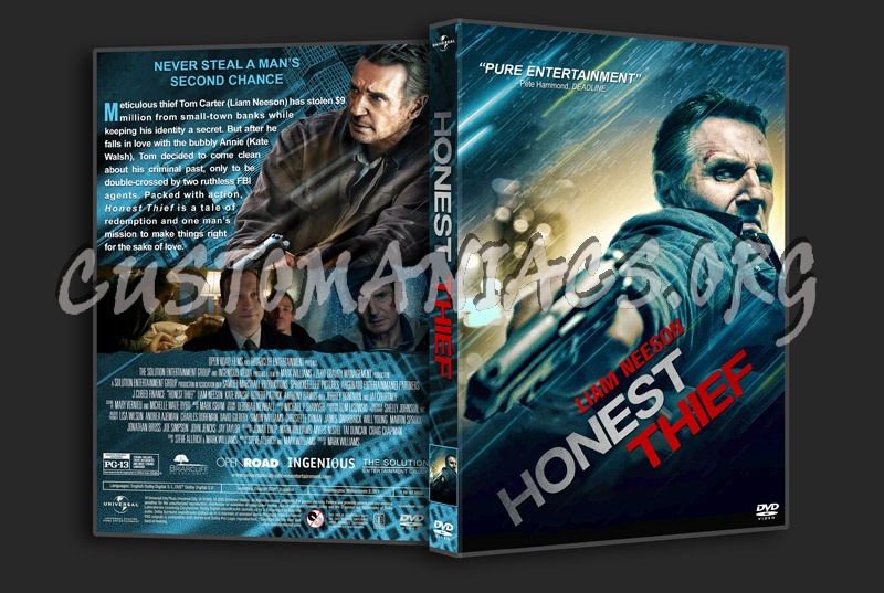 Honest Thief dvd cover