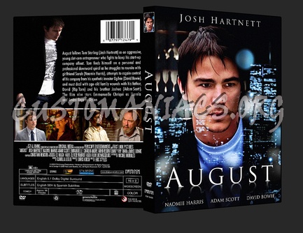 August dvd cover