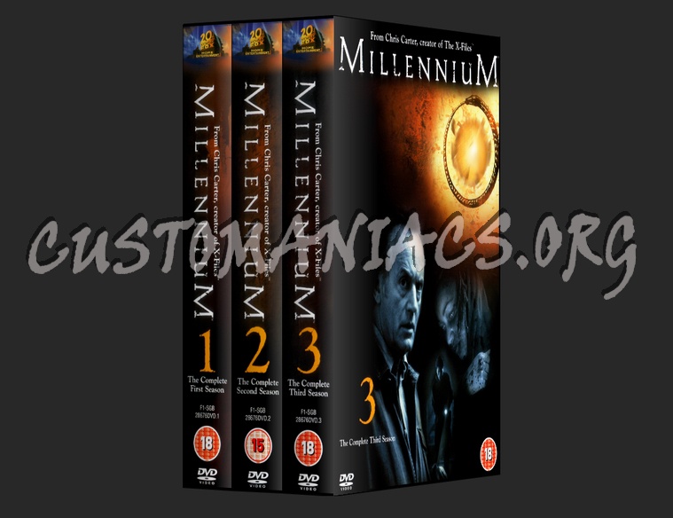 Millennium Seasons 1, 2 & 3 dvd cover