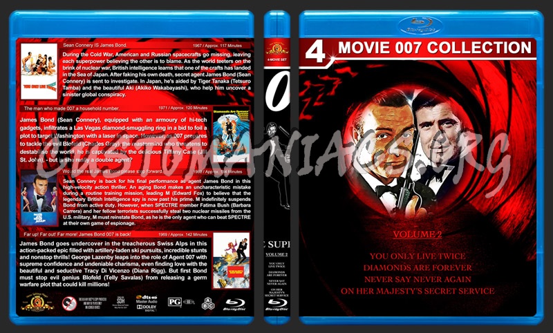 The Supreme Bond Experience - Volumes 1-7 blu-ray cover