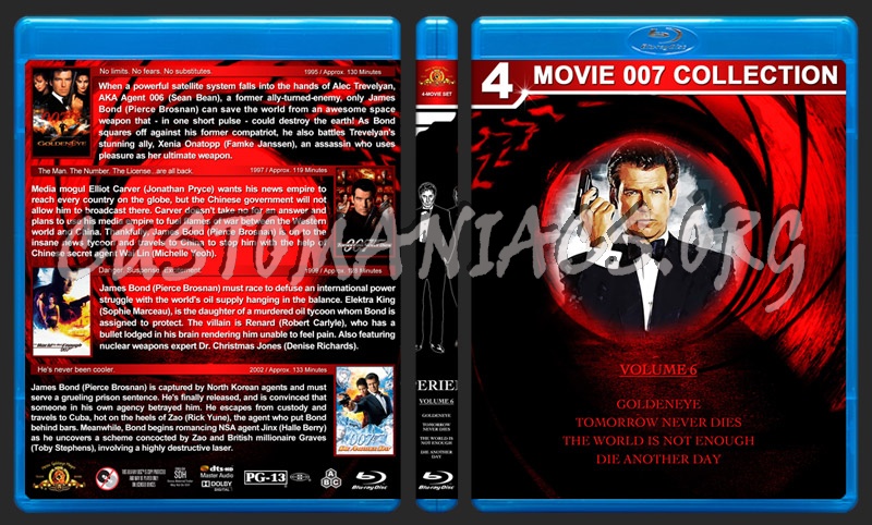 The Supreme Bond Experience - Volumes 1-7 blu-ray cover
