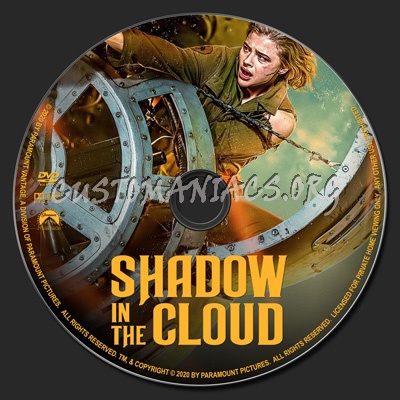 Shadow In The Cloud dvd label